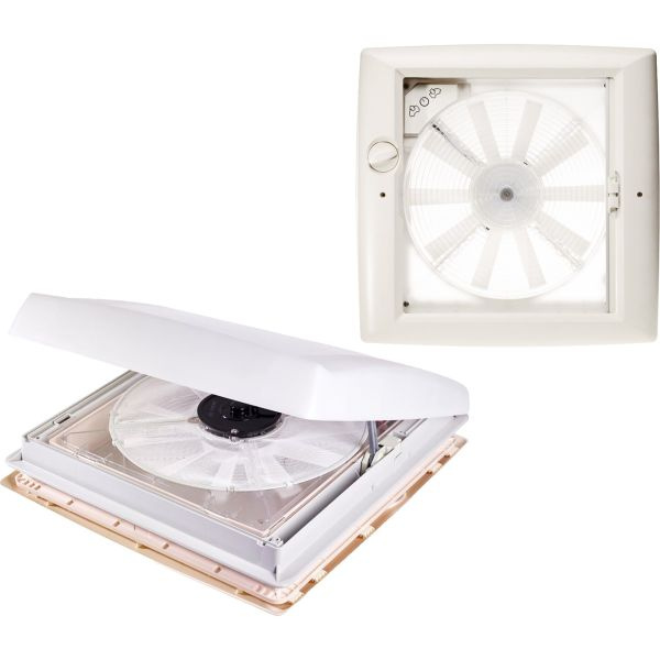 Střešní okno Thule Omni-Vent s 12V ventilátorem, bílé