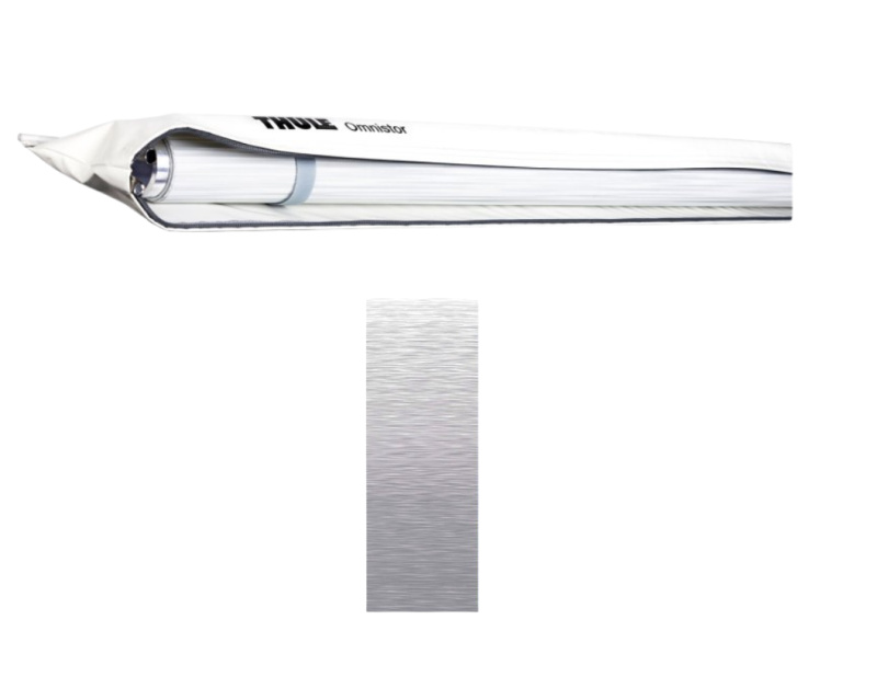 Sáčková markýza Thule Omnistor 1200 Délka markýzy: 2,6 m, Barva tkaniny: Mystická šedá