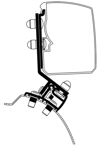 Markýza Thule 3200, adaptér PSA Minivan Fixed LHD