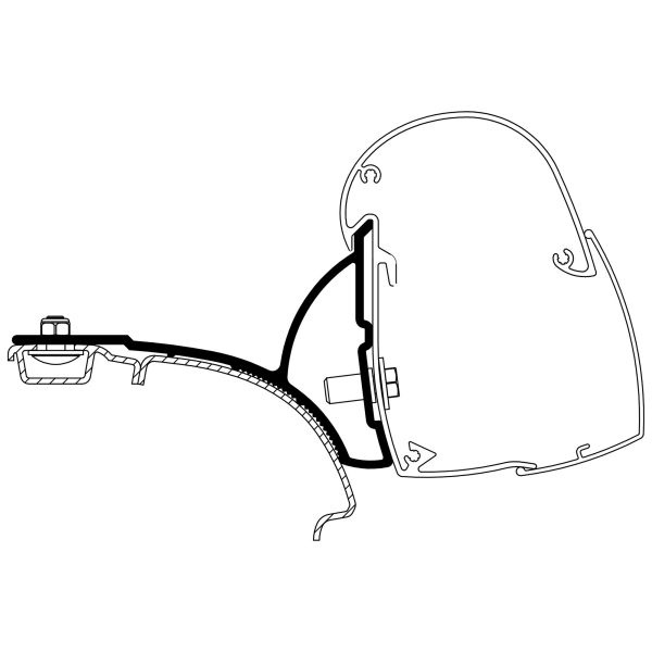 THULE Adaptér pro markýzu Omnistor 5102 VW T5/T6 Minivan LHD