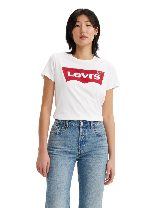 Dámské tričko k.r. LEVI'S bílé-XL