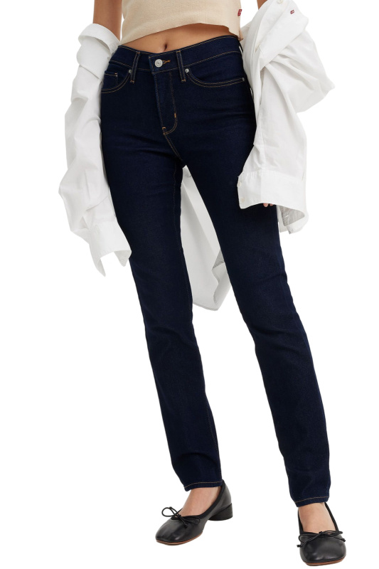 Dámské džíny LEVI'S 312 slim tmavě modré - 32/32