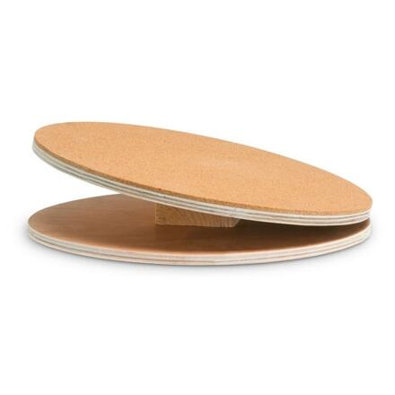 Karlie dřevěný cvičící disk s korkem pro hlodavce, průměr 30cm