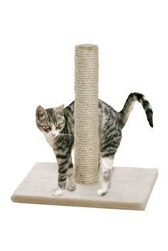 Škrabadlo Bella Karlie 29 x 29 x 39 cm béžové