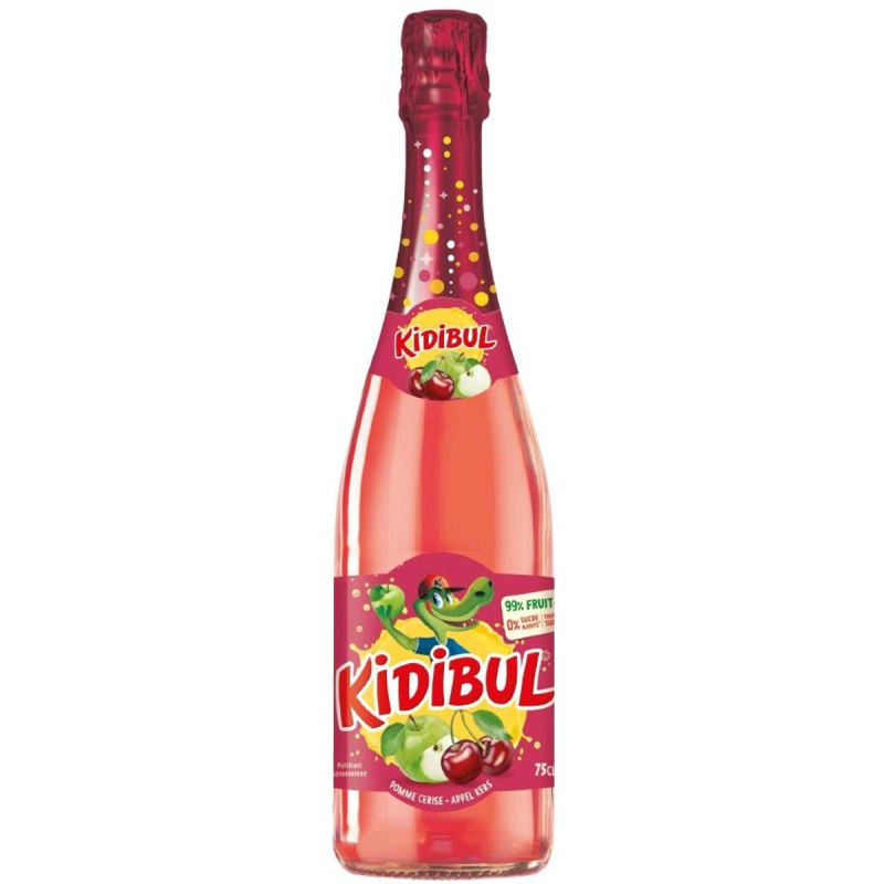 Kidibul Jablko a třešeň bez přidaného cukru