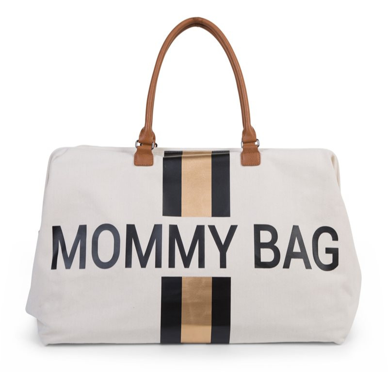 Childhome Mommy Bag Off White / Black Gold přebalovací taška 55 x 30 x 30 cm 1 ks