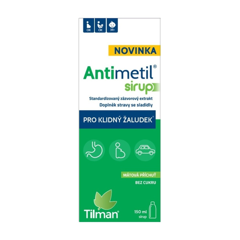 TILMAN Antimetil sirup 150 ml