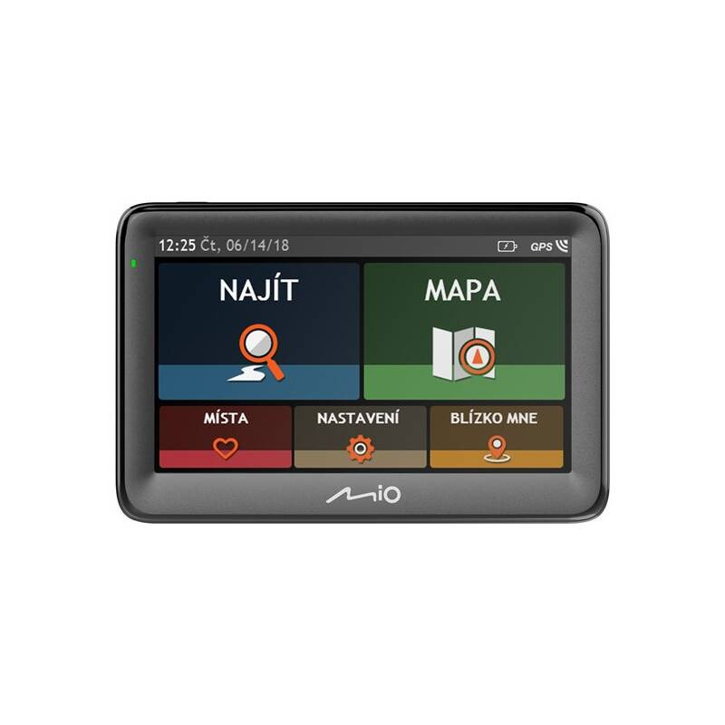 Navigační systém GPS Mio Pilot 15 LM 45 EU / 650 mAh / černá Varianta: ivi1