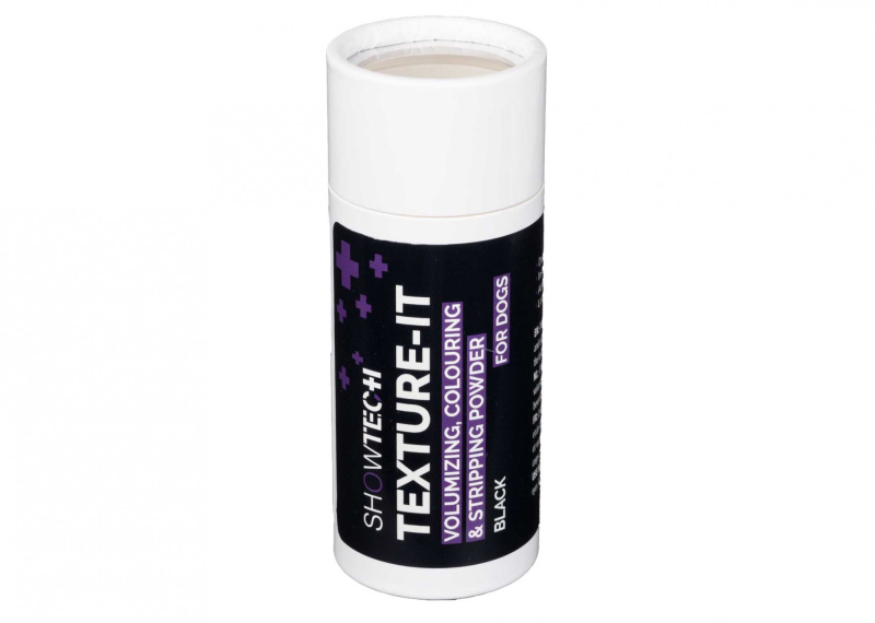 Show Tech+ Texture-IT objemový a trimovací pudr černý, 30 g