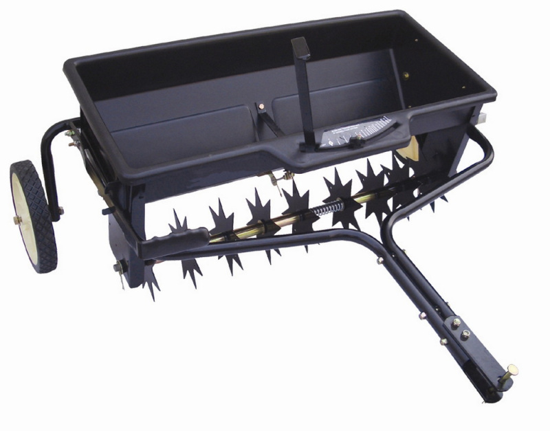 AGRIFAB / TURFMASTER TurfMaster AS 80 - tažený travní provzdušňovač / rozmetadlo 80 cm