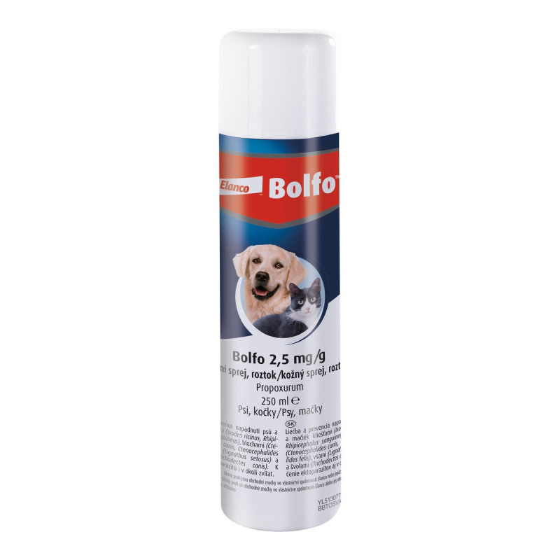 Bayer Bolfo Spray antiparazitní 250 ml