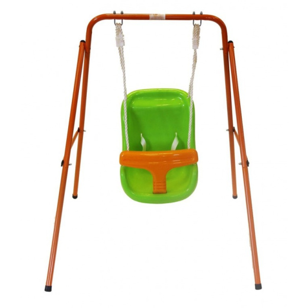 PARADISO TOYS Závěsná houpačka na kovovém rámu