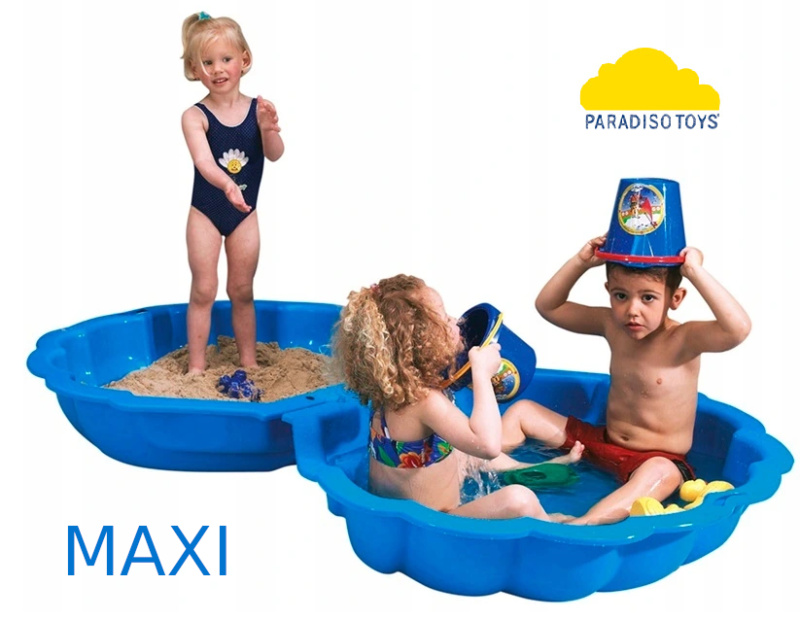 Paradiso Pískoviště Maxi mušle modré