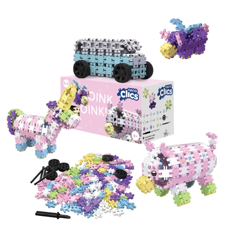 Nano Clics Fantastičtí konstruktéři 250 dílků