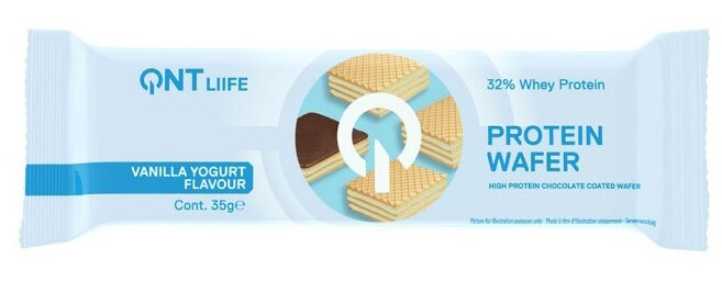QNT Protein Wafer 35 g - vanilkový jogurt