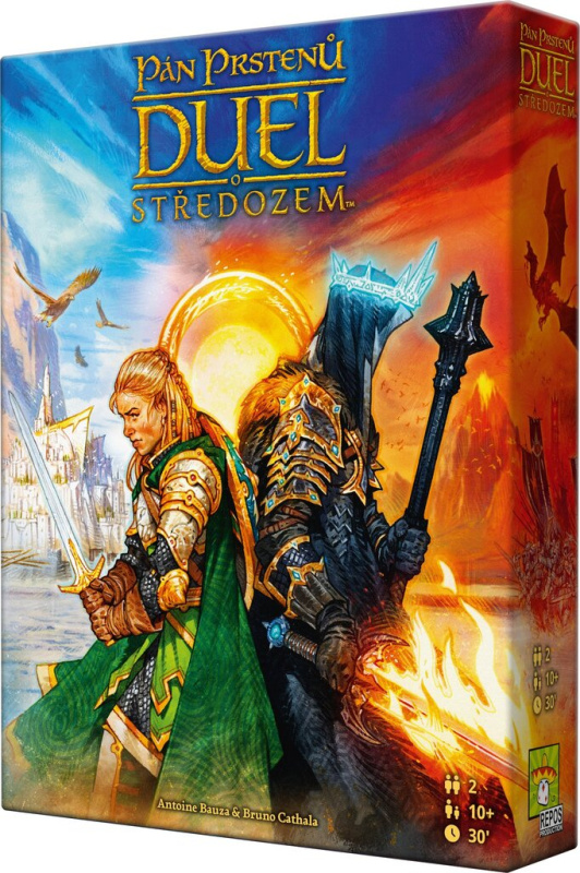 Pán prstenů: Duel o Středozem - Bruno Cathala, Antoine Bauza - hra z kategorie Karty, hlavolamy