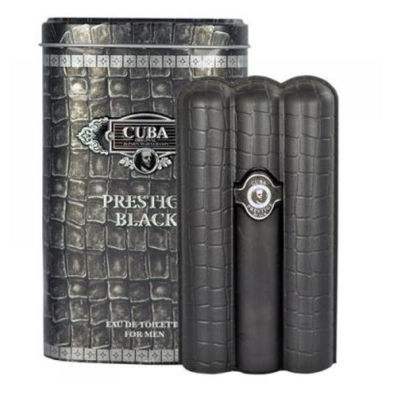 Cuba Prestige Black toaletní voda pro muže 90 ml