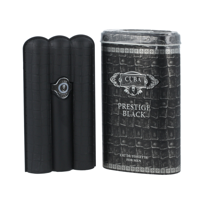 Cuba Prestige Black toaletní voda pro muže 90 ml