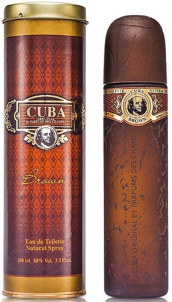 Cuba Brown toaletní voda pro muže 100 ml