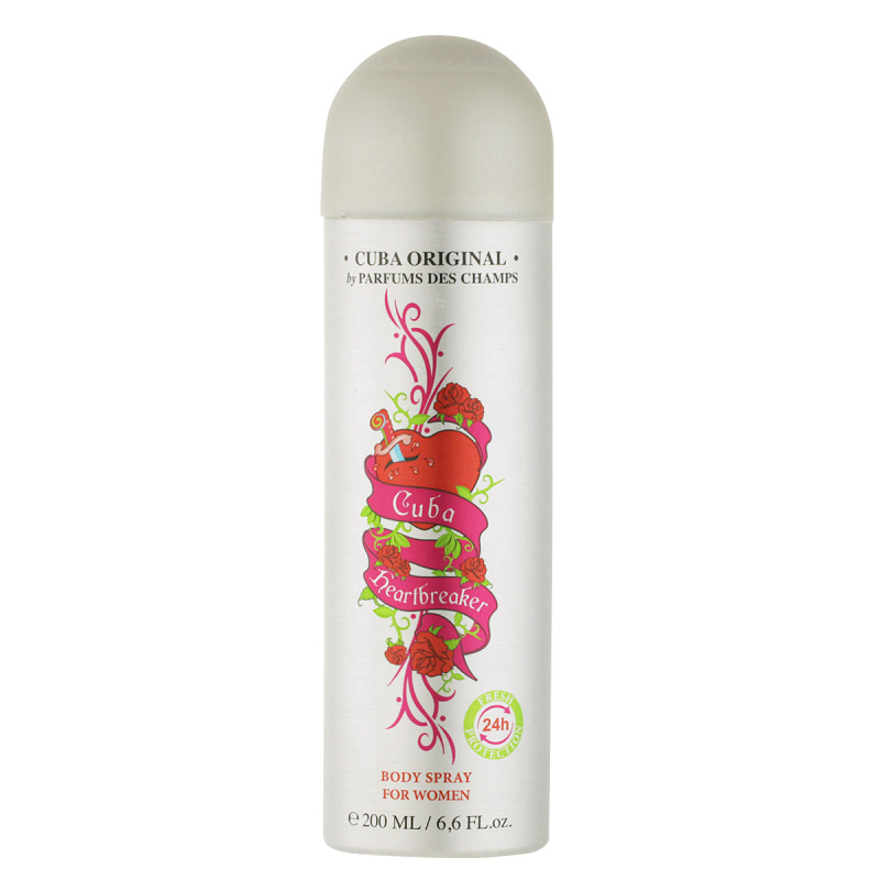 Cuba Heartbreaker deospray pro ženy 200 ml