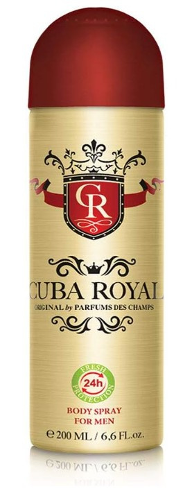 Cuba Royal deodorant ve spreji pro muže 200 ml