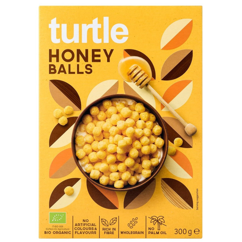 Turtle BIO Medové kuličky
