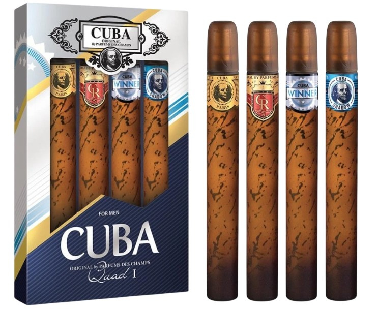 Cuba Quad For Men dárková sada pro muže