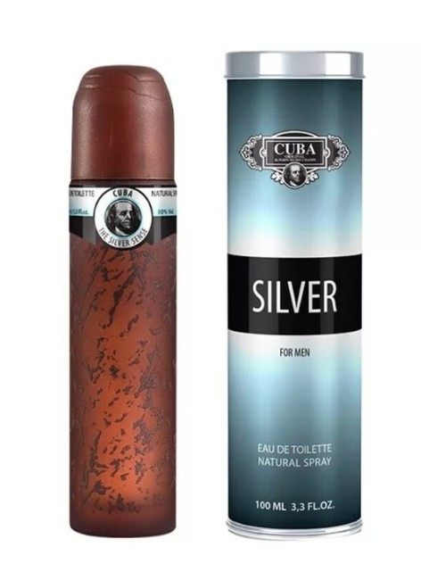 Cuba Silver toaletní voda pro muže 100 ml