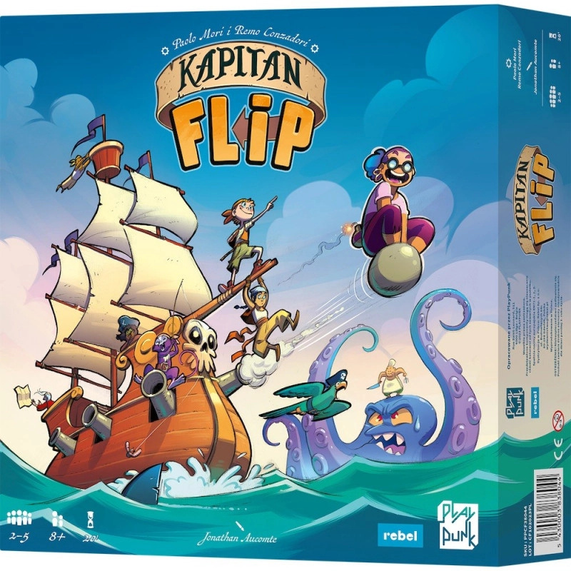 Kapitán Flip – rodinná pirátská desková hra