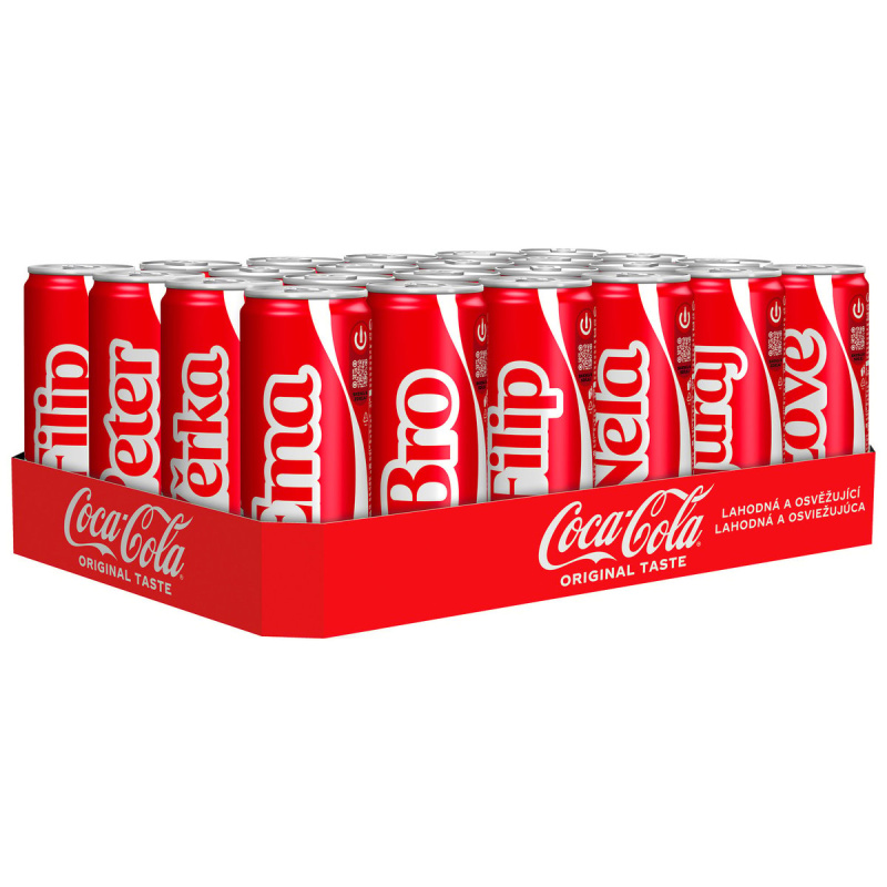 Coca-Cola Coca Cola - plech, 24 x 330 ml