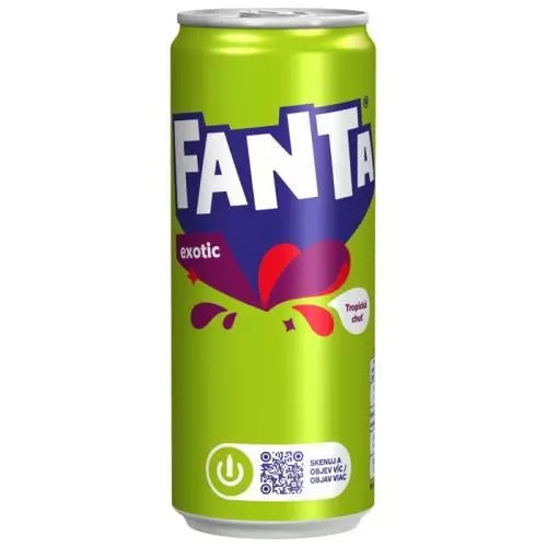 Fanta Exotic plech