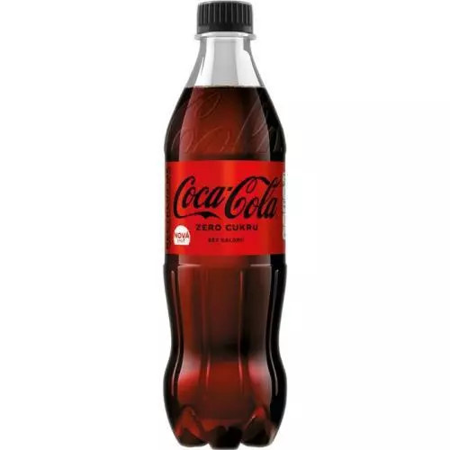 Coca-Cola Zero - kolový nápoj - 0,5 l