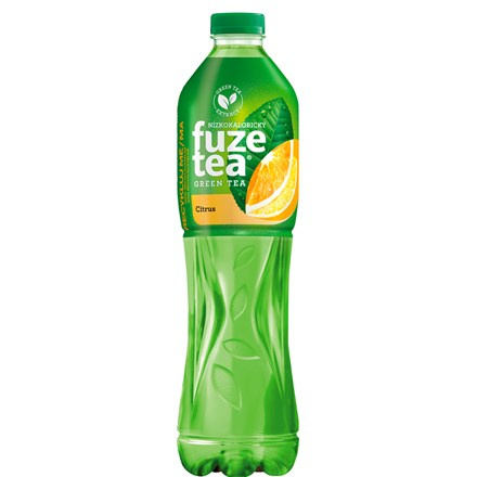 fuzetea Ledový čaj zelený citrus 6 x 1,5 l