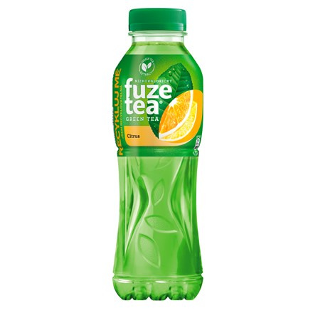 fuzetea Ledový čaj zelený citrus 12 x 500 ml