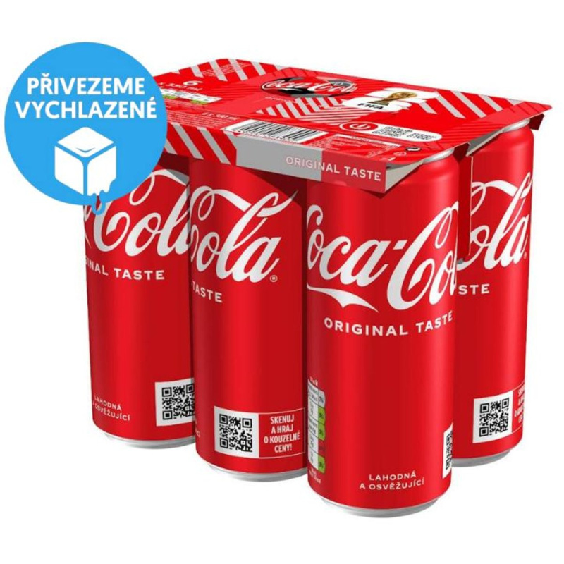 Coca-Cola (6x0,33 l) plech
