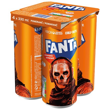 FANTA 4 x 330 ml