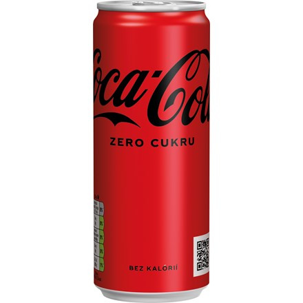 Coca-Cola zero (4x0,33 l) plech