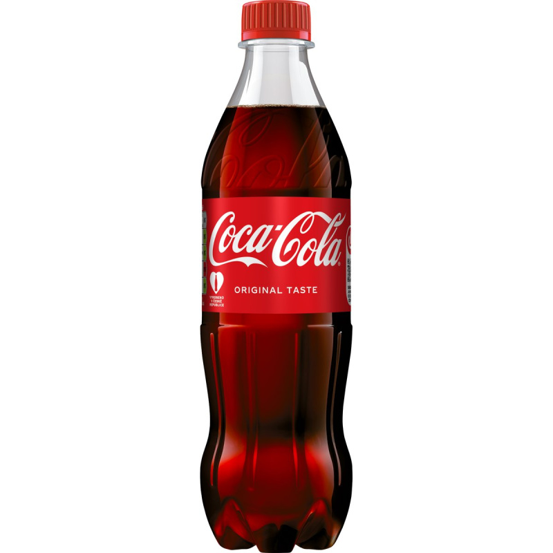 Coca-Cola - kolový nápoj - 0,5 l