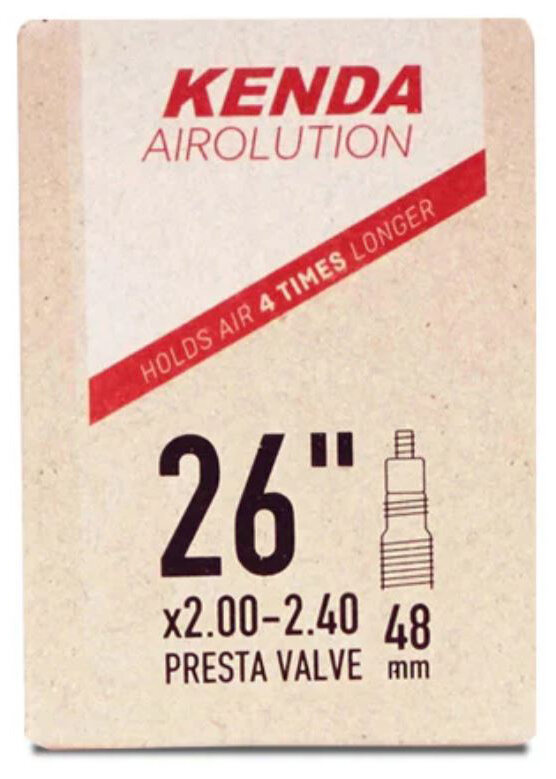 duše KENDA Airolution 26x2,00-2,40 (50/62-559) FV 48 mm Barva: ventil FV, Velikost: 26"