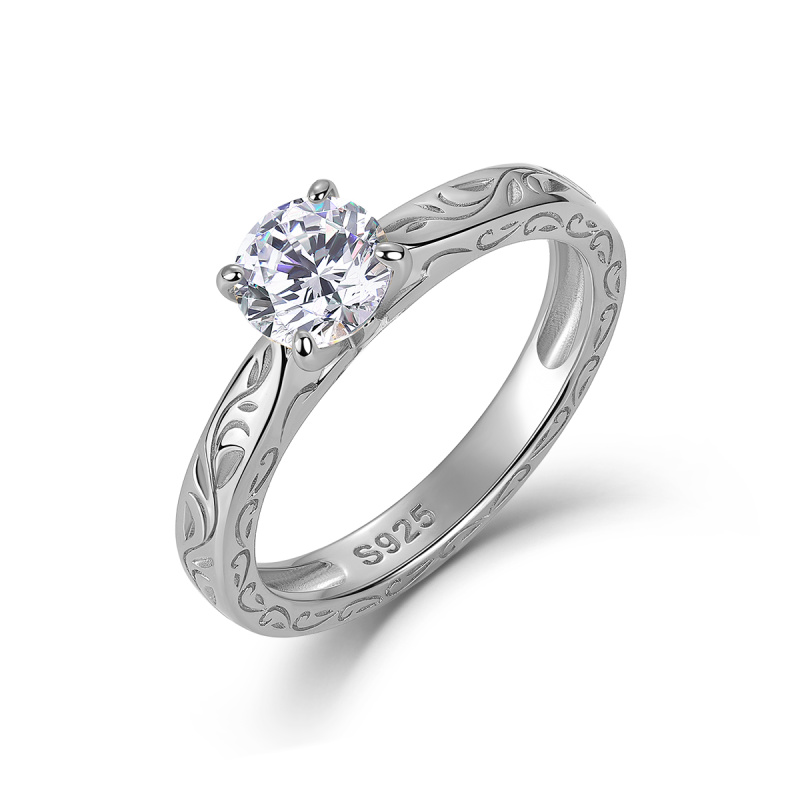 Olivie Stříbrný prsten JARO 9245 Velikost prstenů: 7 (EU: 54-56)