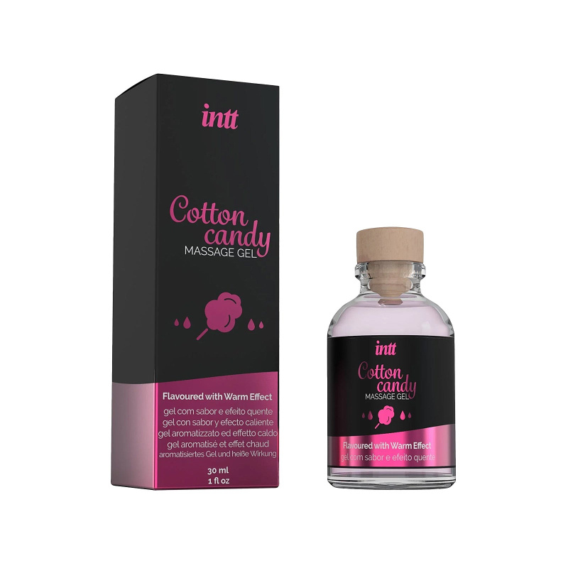 Masážní gel - Intt Cotton Candy
