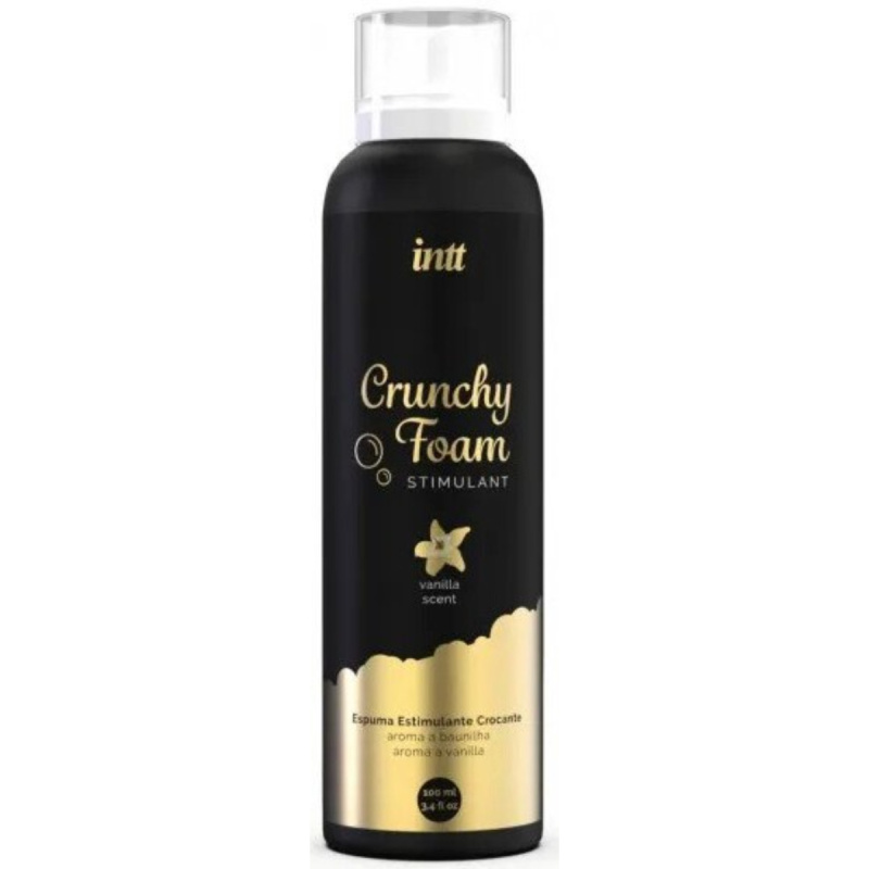 INTT Šumivá masážní pěna s praskajícím efektem Vanilla Bubble (150 ml)