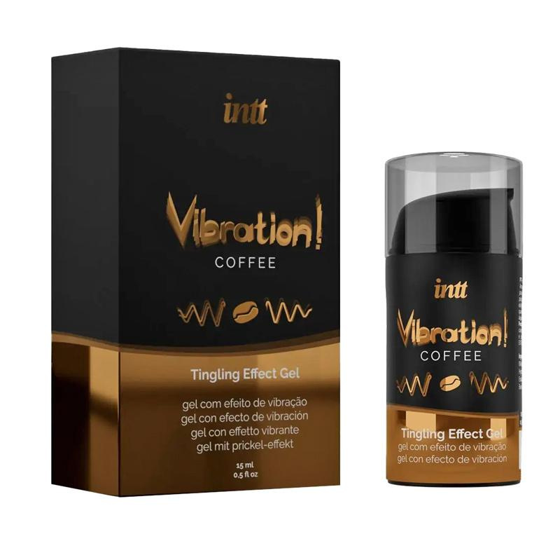 INTT Tekutý vibrátor Coffee Beans (15 ml)