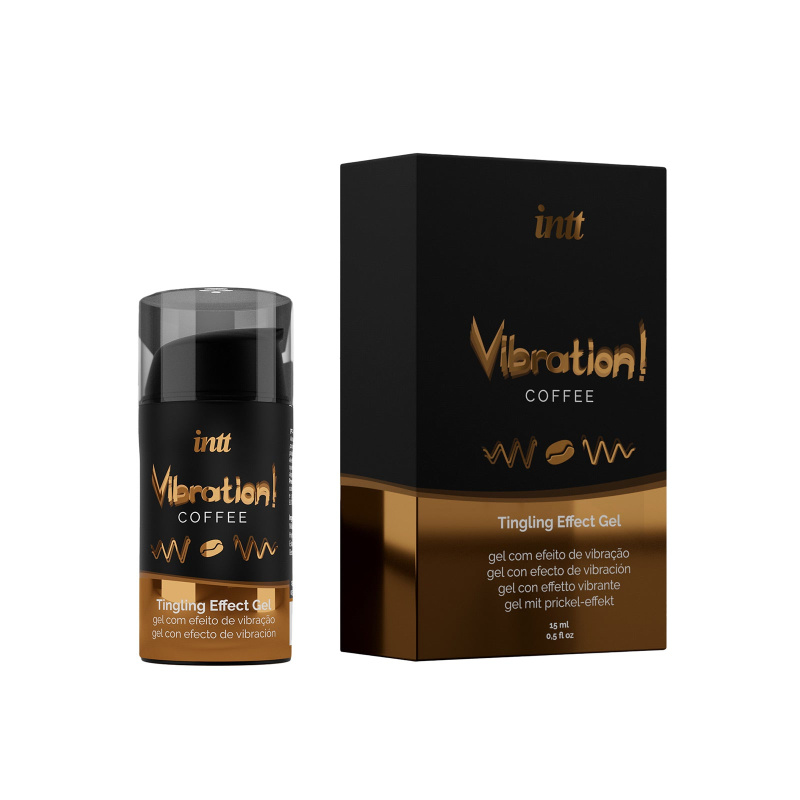 INTT Tekutý vibrátor Coffee Beans (15 ml)