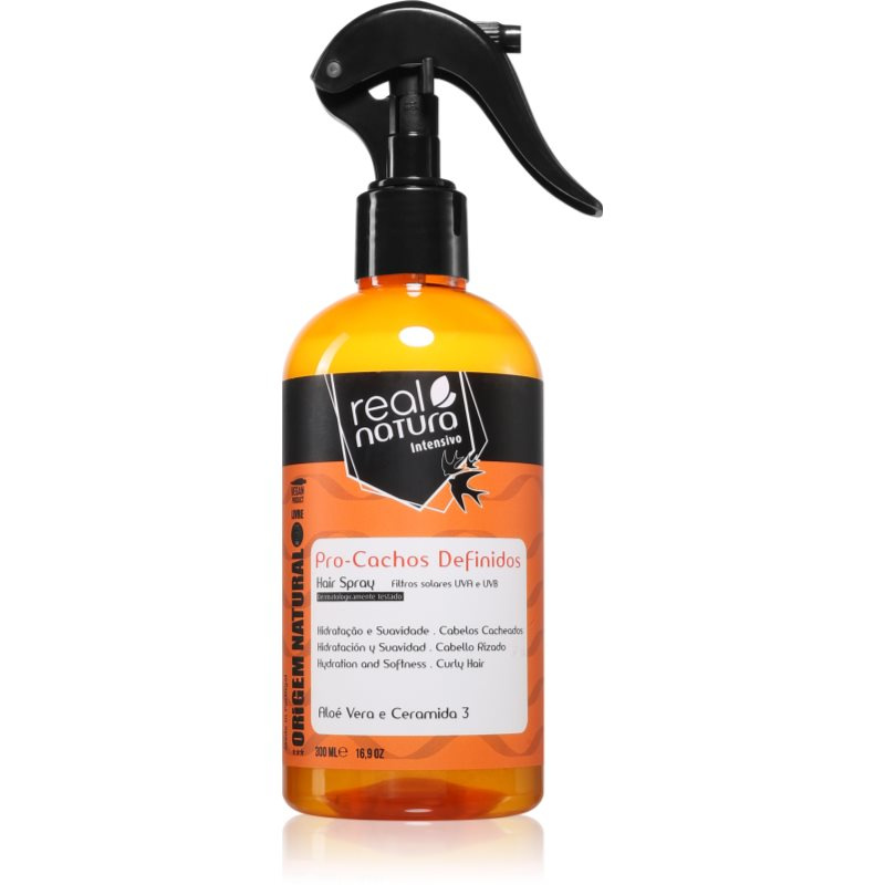 Real Natura Pro - Cachos Definidos sprej pro kudrnaté vlasy 300 ml