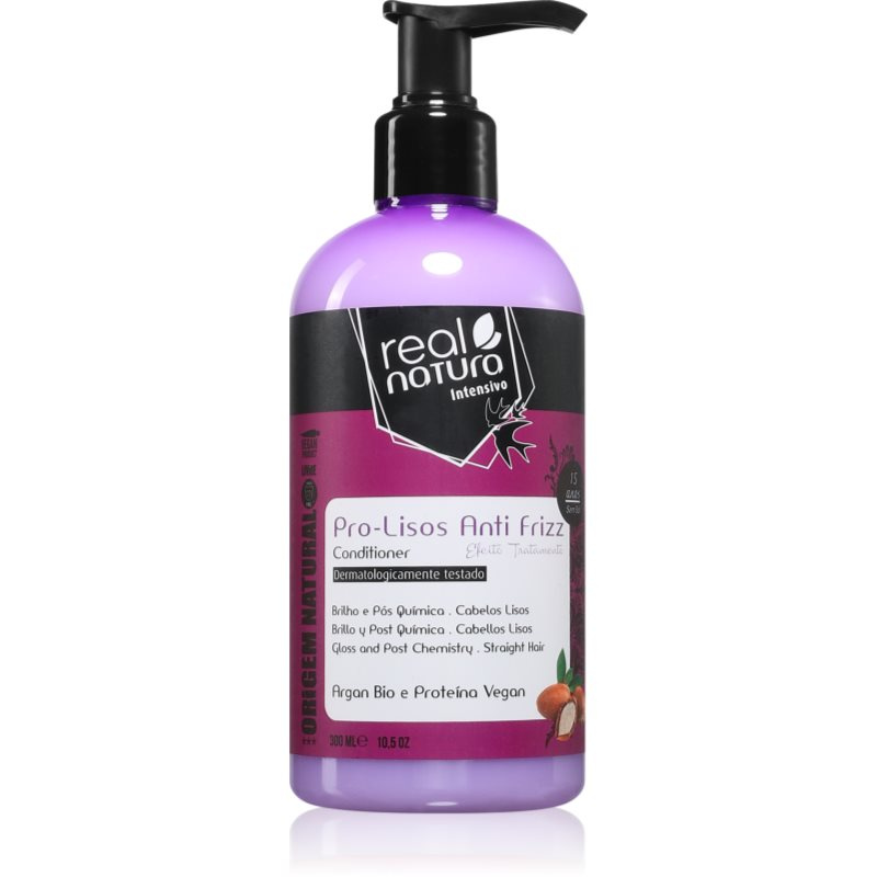 Real Natura Pro - Lisos Anti Frizz kondicionér proti krepatění 300 ml