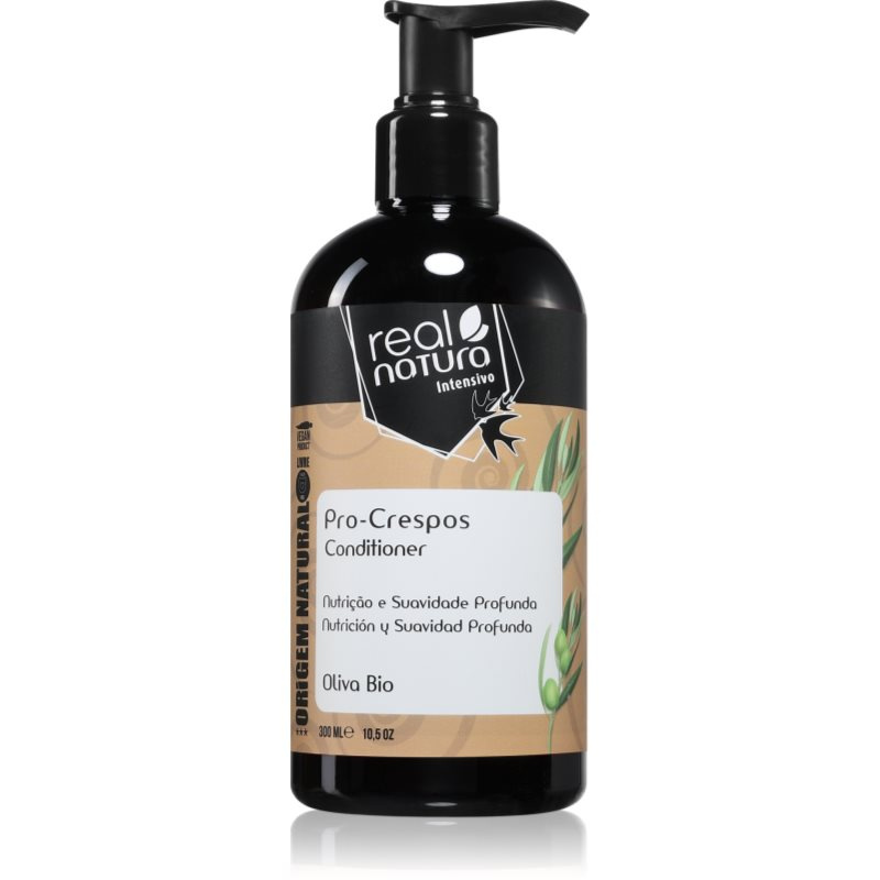 Real Natura Pro - Crespos vyživující kondicionér pro kudrnaté vlasy 300 ml