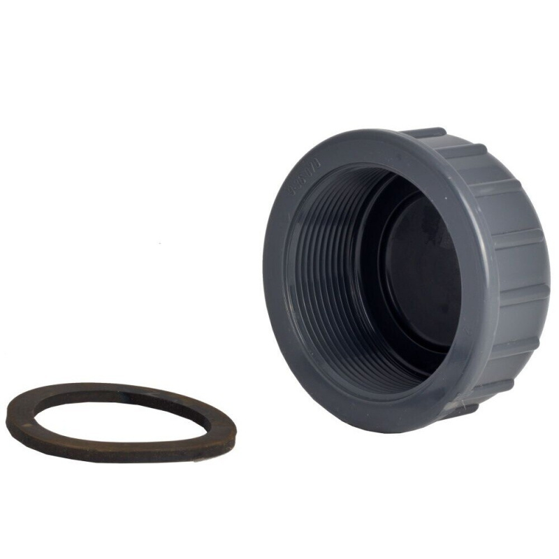 PVC zátka 63 mm x vnitřní závit 2"