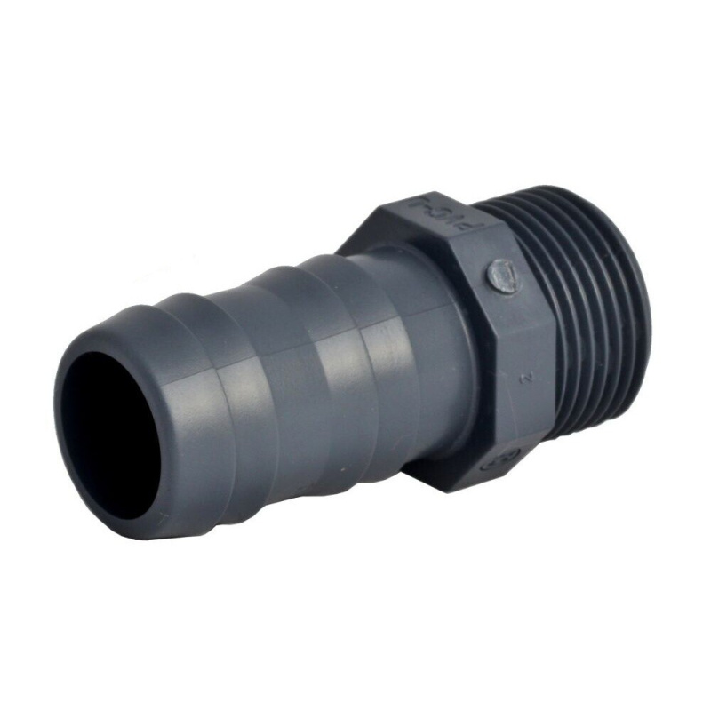 PVC hadicový trn 32 mm x vnější závit 1"