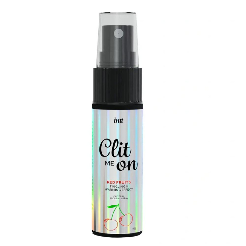 INTT Stimulační sprej Clit me on Red Fruits (12 ml)